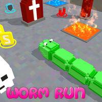 Portada oficial de Worm Run para Switch