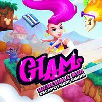 Portada oficial de Glam's Incredible Run: Escape from Dukha para PS4
