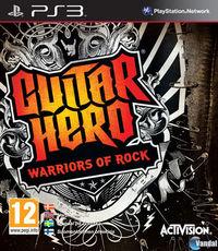 Portada oficial de Guitar Hero: Warriors of Rock para PS3