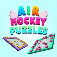 Portada oficial de Air Hockey Puzzles para Switch