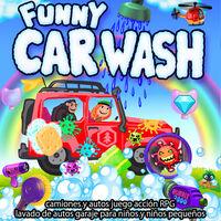 Portada oficial de Funny Car Wash para Switch
