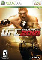 Portada oficial de de UFC 2010 Undisputed para Xbox 360