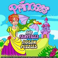 Portada oficial de Princess and Fairytales Jigsaw Puzzles para Switch