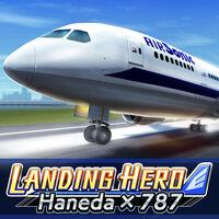 Portada oficial de LandingHero haneda 787 para Switch