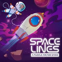 Portada oficial de Space Lines: A Puzzle Arcade Game para Switch