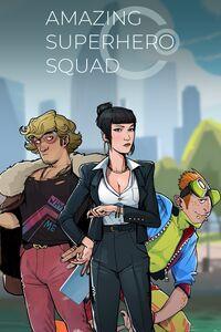 Portada oficial de Amazing Superhero Squad para Xbox Series X/S