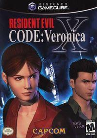 Portada oficial de Resident Evil Code Veronica para GameCube