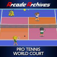 Portada oficial de Arcade Archives PRO TENNIS WORLD COURT para PS4