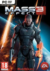 Portada oficial de Mass Effect 3 para Xbox 360