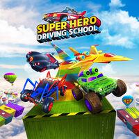 Portada oficial de Super Hero Driving School para Switch