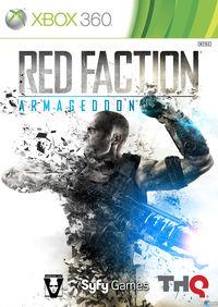 Portada oficial de Red Faction: Armageddon para Xbox 360