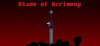 Portada oficial de Blade of Acrimony para PC