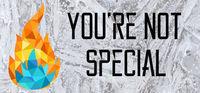 Portada oficial de You're Not Special para PC