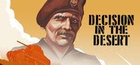 Portada oficial de Decision in the Desert para PC