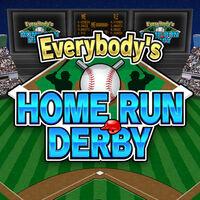 Portada oficial de Everybody's Home Run Derby para Switch