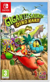 Portada oficial de Gigantosaurus: Dino Kart para Switch