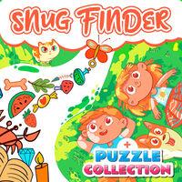 Portada oficial de Snug Finder & Puzzles para Switch