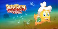 Portada oficial de Freddi Fish 4: The Case of The Hogfish Rustlers of Briny Gulch para Switch