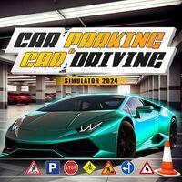 Portada oficial de Car Parking & Car Driving Simulator 2024 para PS4