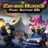 Portada oficial de Zombie Blocks: Pixel Shooter Gun para PS4