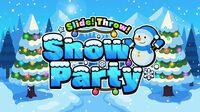 Portada oficial de Slide! Throw! Snow Party para Switch