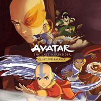 Portada oficial de Avatar The Last Airbender: Quest for Balance para PS5