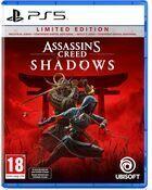 Portada oficial de de Assassin's Creed Shadows para PS5