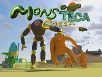 Portada oficial de Monsteca Corral: Monsters vs. Robots WiiW para Wii