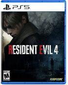 Portada oficial de de Resident Evil 4 Remake para PS5