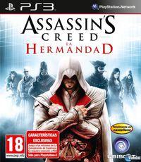 Portada oficial de Assassin's Creed: La Hermandad para PS3