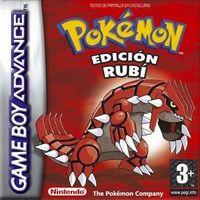 Portada oficial de Pokémon Rubí & Zafiro para Game Boy Advance