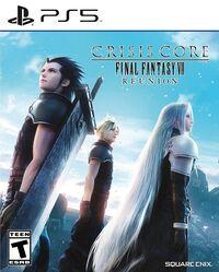 Portada oficial de Crisis Core -Final Fantasy VII- Reunion para PS5