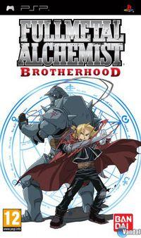 Portada oficial de Fullmetal Alchemist: Brotherhood para PSP
