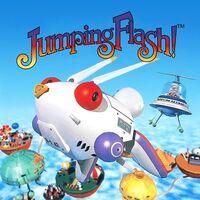 Portada oficial de Jumping Flash! para PS5