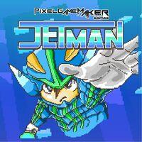 Portada oficial de Pixel Game Maker Series JETMAN para Switch