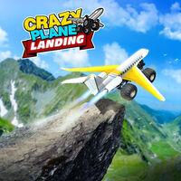 Portada oficial de Crazy Plane Landing para Switch