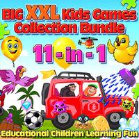 Portada oficial de Big XXL Kids Games Collection Bundle 11-in-1 Educational Children Learning Fun para Switch