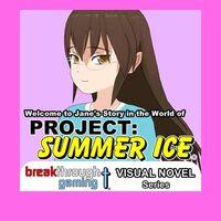 Portada oficial de Welcome to Jane's Story in the World of Project: Summer Ice para PS4