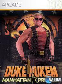Portada oficial de Duke Nukem: Manhattan Project XBLA para Xbox 360