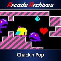 Portada oficial de Arcade Archives Chack'n Pop para PS4