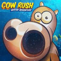 Portada oficial de Cow Rush: Water Adventure para Switch