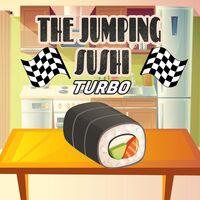 Portada oficial de The Jumping Sushi: TURBO para PS5