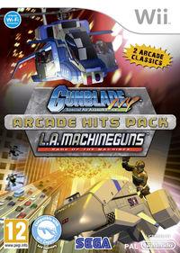 Portada oficial de Gunblade NY & LA Machineguns Arcade Hits Pack para Wii