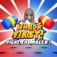 Portada oficial de Whack first! - Fight the moles para Switch