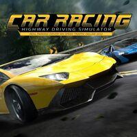 Portada oficial de Car Racing Highway Driving Simulator, real parking driver sim speed traffic deluxe 2022 para Switch