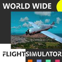Portada oficial de WorldWide FlightSimulator para Switch
