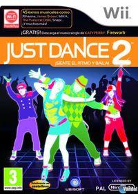 Portada oficial de Just Dance 2 para Wii