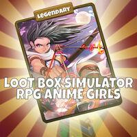 Portada oficial de Loot Box Simulator - RPG Anime Girls para Switch