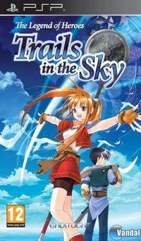 Portada oficial de The Legend of Heroes: Trails in the Sky para PSP
