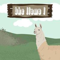 Portada oficial de The Llama L para PS5